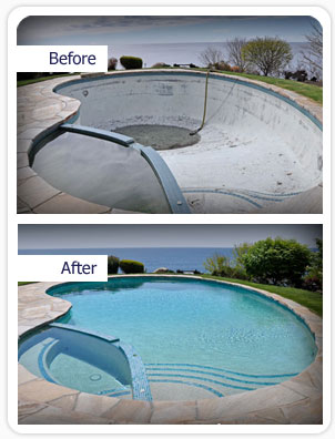 Pool cleaning and restoration